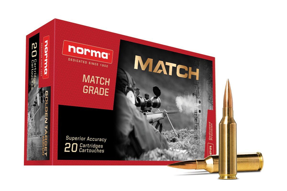 Norma Golden Target Match 6.5 PRC 143 bg BTHP